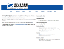 Tablet Screenshot of inverse-tech.com